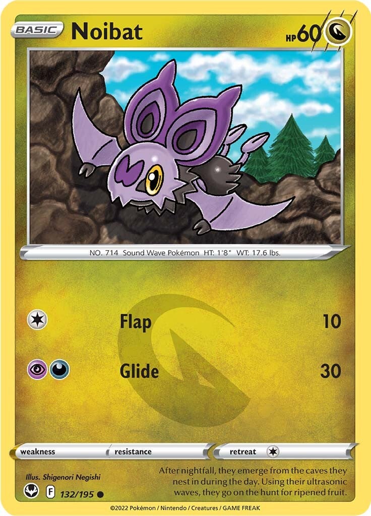 Noibat (132/195) [Sword & Shield: Silver Tempest] | Exor Games New Glasgow