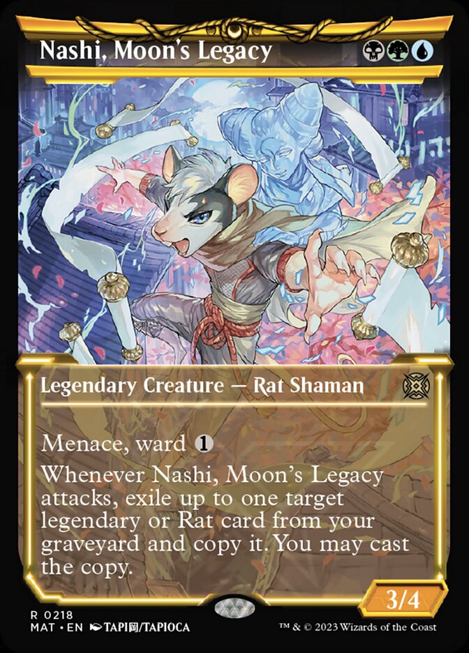 Nashi, Moon's Legacy (Showcase Halo Foil) [March of the Machine: The Aftermath] | Exor Games New Glasgow