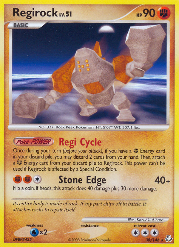 Regirock (38/146) [Diamond & Pearl: Legends Awakened] | Exor Games New Glasgow