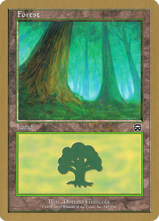 Forest (jt347a) (Jan Tomcani) [World Championship Decks 2001] | Exor Games New Glasgow