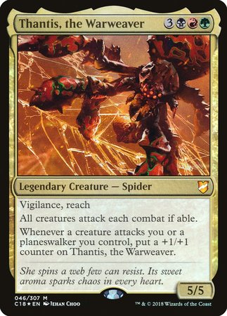 Thantis, the Warweaver [Commander 2018] | Exor Games New Glasgow