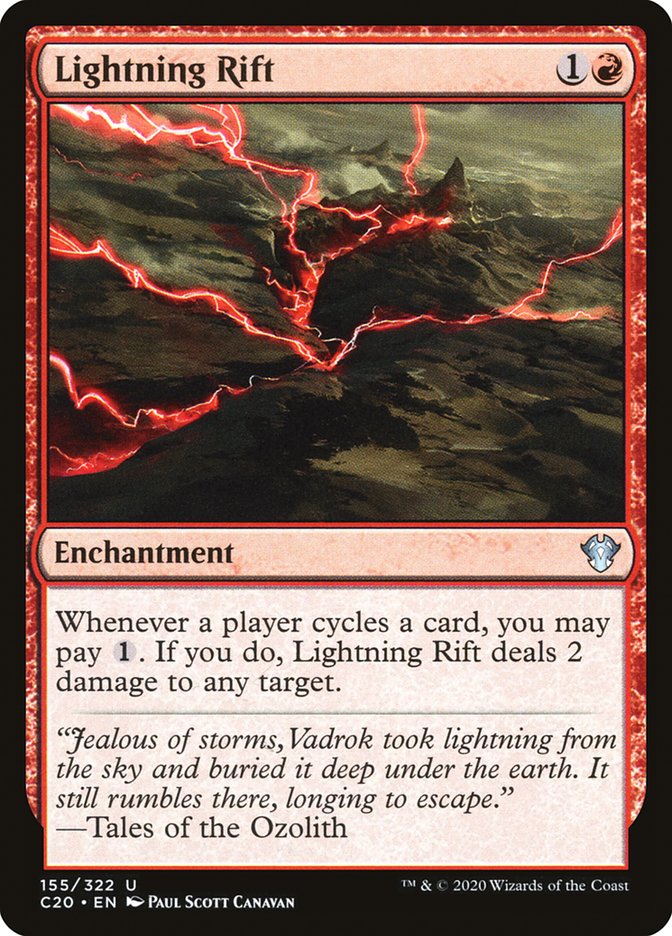 Lightning Rift [Commander 2020] | Exor Games New Glasgow