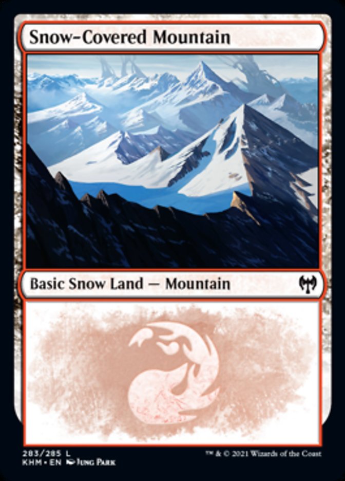 Snow-Covered Mountain (283) [Kaldheim] | Exor Games New Glasgow