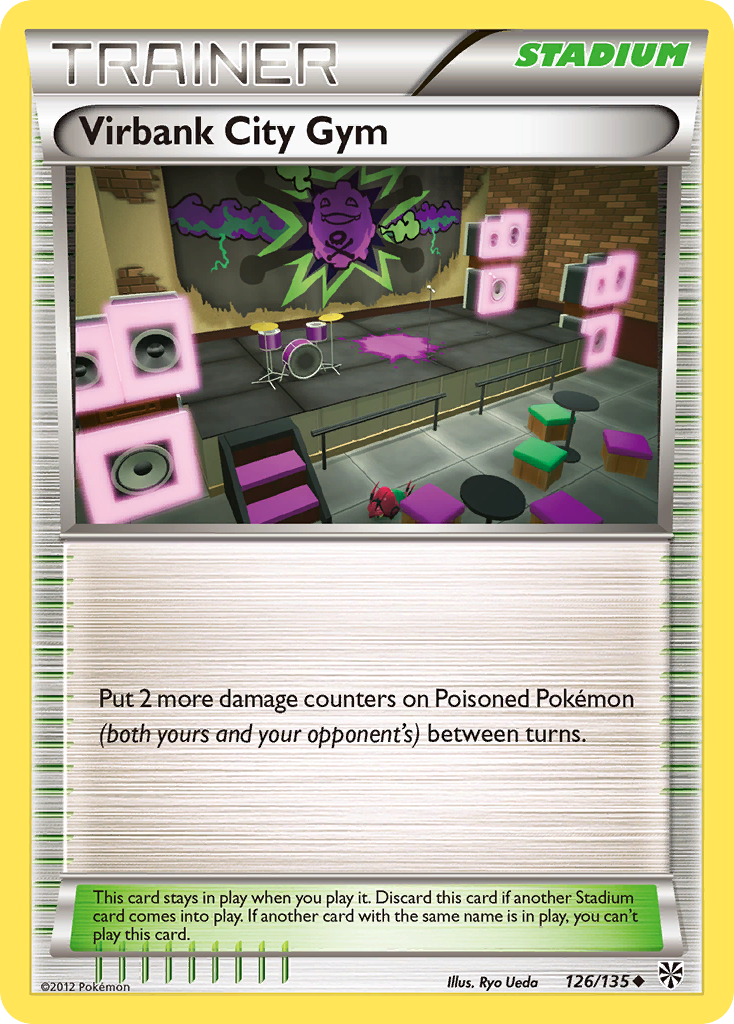 Virbank City Gym (126/135) [Black & White: Plasma Storm] | Exor Games New Glasgow