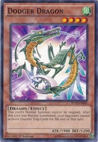 Dodger Dragon (Shatterfoil) [BP03-EN085] Rare | Exor Games New Glasgow