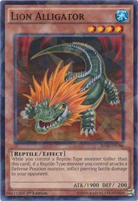 Lion Alligator (Shatterfoil) [BP03-EN089] Rare | Exor Games New Glasgow