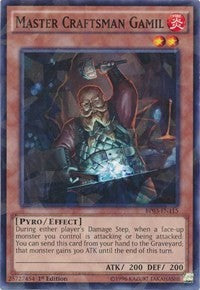 Master Craftsman Gamil (Shatterfoil) [BP03-EN115] Common | Exor Games New Glasgow