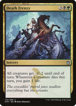 Death Frenzy [Khans of Tarkir] | Exor Games New Glasgow