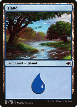 Island (30) [Duel Decks: Merfolk vs. Goblins] | Exor Games New Glasgow