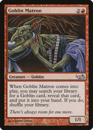 Goblin Matron [Duel Decks: Elves vs. Goblins] | Exor Games New Glasgow