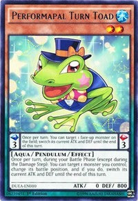 Performapal Turn Toad [DUEA-EN010] Rare | Exor Games New Glasgow