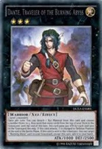 Dante, Traveler of the Burning Abyss [DUEA-EN085] Secret Rare | Exor Games New Glasgow