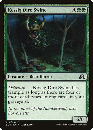 Kessig Dire Swine [Shadows over Innistrad] | Exor Games New Glasgow