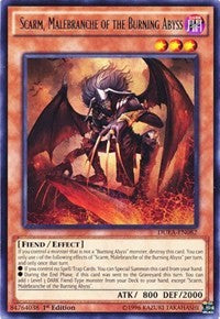 Scarm, Malebranche of the Burning Abyss [DUEA-EN082] Rare | Exor Games New Glasgow