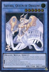 Saffira, Queen of Dragons (UTR) [DUEA-EN050] Ultimate Rare | Exor Games New Glasgow