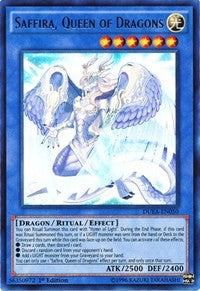 Saffira, Queen of Dragons [DUEA-EN050] Ultra Rare | Exor Games New Glasgow