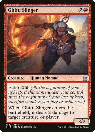 Ghitu Slinger [Eternal Masters] | Exor Games New Glasgow