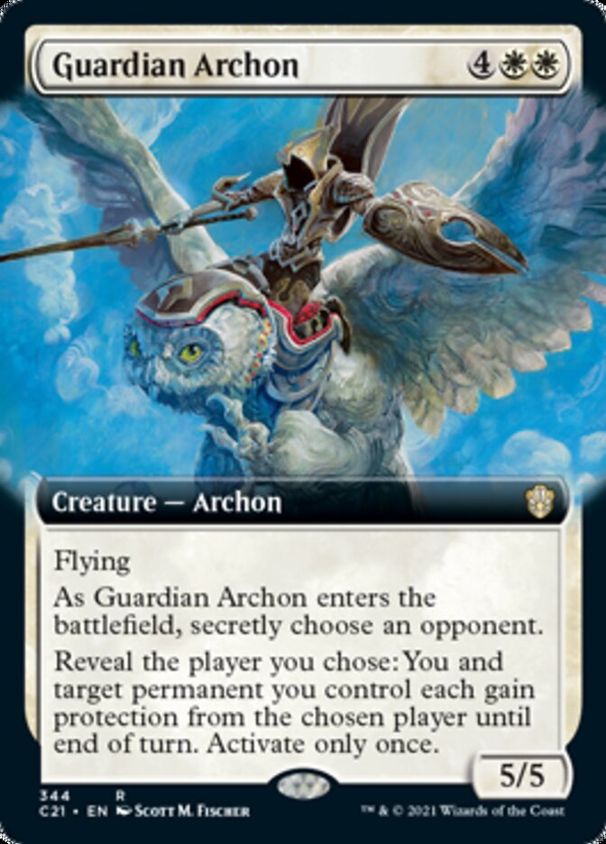 Guardian Archon (Extended) [Commander 2021] | Exor Games New Glasgow