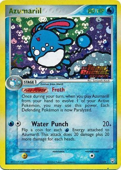 Azumarill (1/109) (Stamped) [EX: Team Rocket Returns] | Exor Games New Glasgow