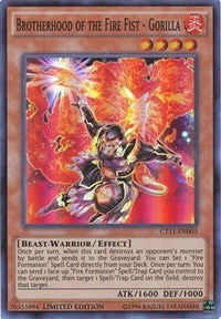 Brotherhood of the Fire Fist - Gorilla [CT11-EN003] Super Rare | Exor Games New Glasgow