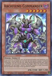 Archfiend Commander [CT11-EN006] Super Rare | Exor Games New Glasgow