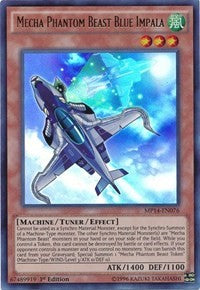 Mecha Phantom Beast Blue Impala [MP14-EN076] Ultra Rare | Exor Games New Glasgow