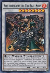 Brotherhood of the Fire Fist - Kirin [MP14-EN094] Rare | Exor Games New Glasgow