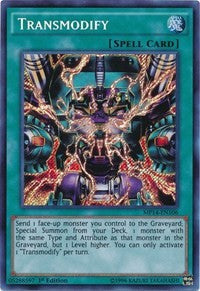 Transmodify [MP14-EN106] Secret Rare | Exor Games New Glasgow