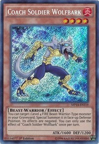 Coach Soldier Wolfbark [MP14-EN119] Secret Rare | Exor Games New Glasgow