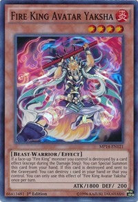 Fire King Avatar Yaksha [MP14-EN121] Super Rare | Exor Games New Glasgow