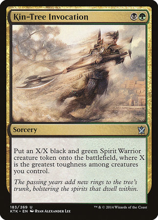 Kin-Tree Invocation [Khans of Tarkir] | Exor Games New Glasgow