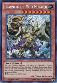 Granmarg the Mega Monarch [MP14-EN158] Secret Rare | Exor Games New Glasgow