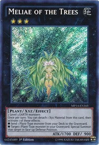 Meliae of the Trees [MP14-EN165] Secret Rare | Exor Games New Glasgow