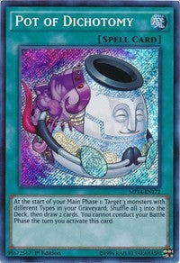 Pot of Dichotomy [MP14-EN172] Secret Rare | Exor Games New Glasgow