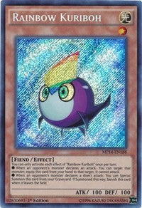 Rainbow Kuriboh [MP14-EN188] Secret Rare | Exor Games New Glasgow