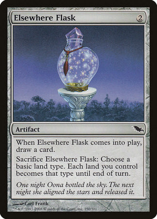 Elsewhere Flask [Shadowmoor] | Exor Games New Glasgow