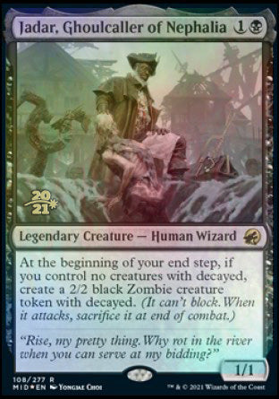 Jadar, Ghoulcaller of Nephalia [Innistrad: Midnight Hunt Prerelease Promos] | Exor Games New Glasgow