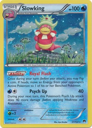 Slowking (21/122) (Cosmos Holo) [XY: BREAKpoint] | Exor Games New Glasgow