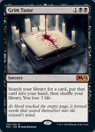 Grim Tutor [Core Set 2021] | Exor Games New Glasgow