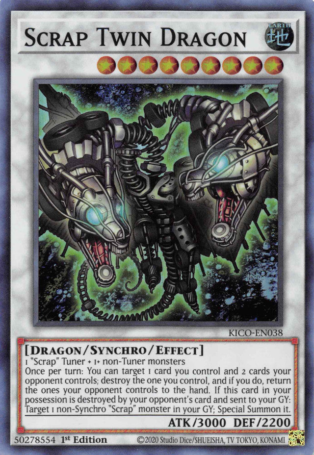 Scrap Twin Dragon [KICO-EN038] Super Rare | Exor Games New Glasgow