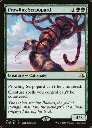 Prowling Serpopard [Amonkhet] | Exor Games New Glasgow