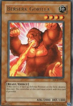 Berserk Gorilla [IOC-EN013] Rare | Exor Games New Glasgow