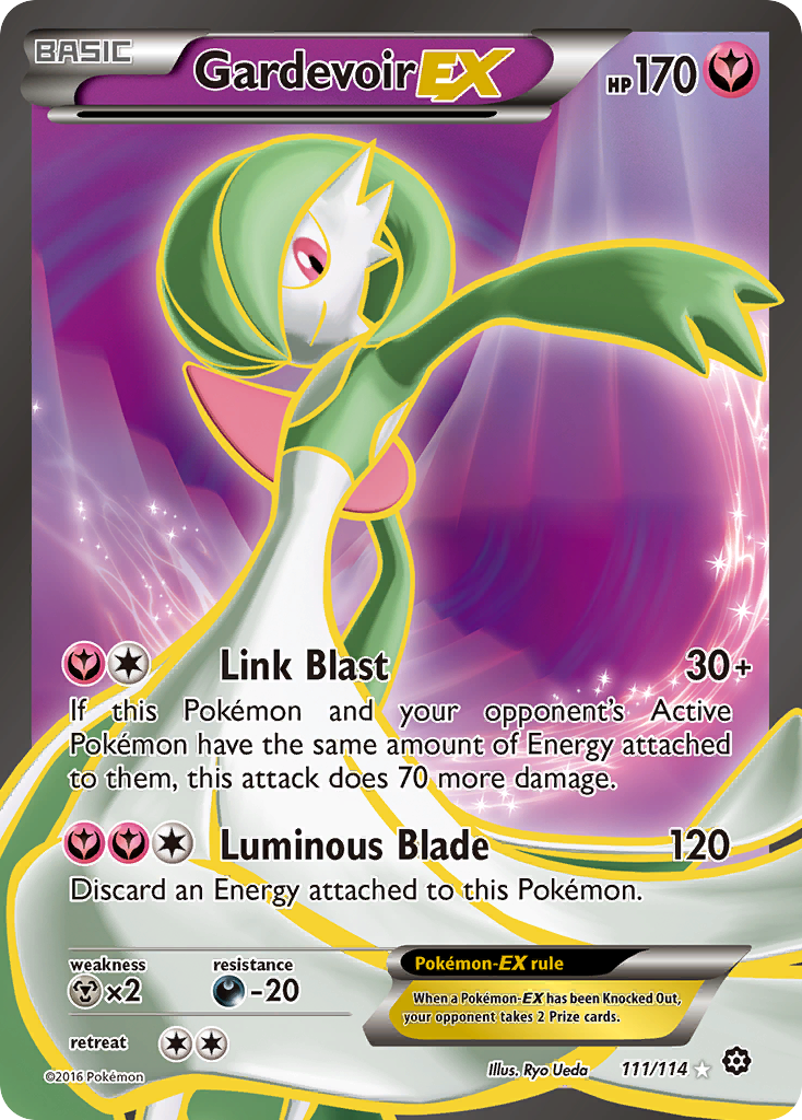 Gardevoir EX (111/114) [XY: Steam Siege] | Exor Games New Glasgow