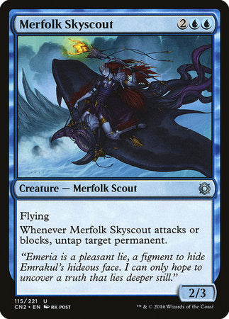 Merfolk Skyscout [Conspiracy: Take the Crown] | Exor Games New Glasgow