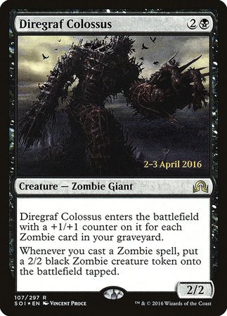 Diregraf Colossus [Shadows over Innistrad Promos] | Exor Games New Glasgow