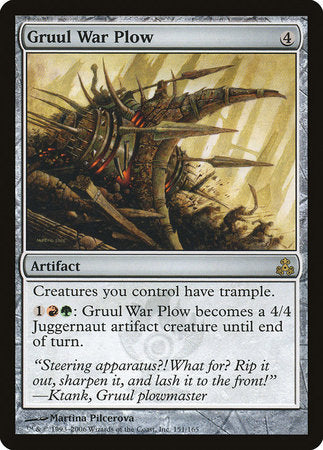 Gruul War Plow [Guildpact] | Exor Games New Glasgow