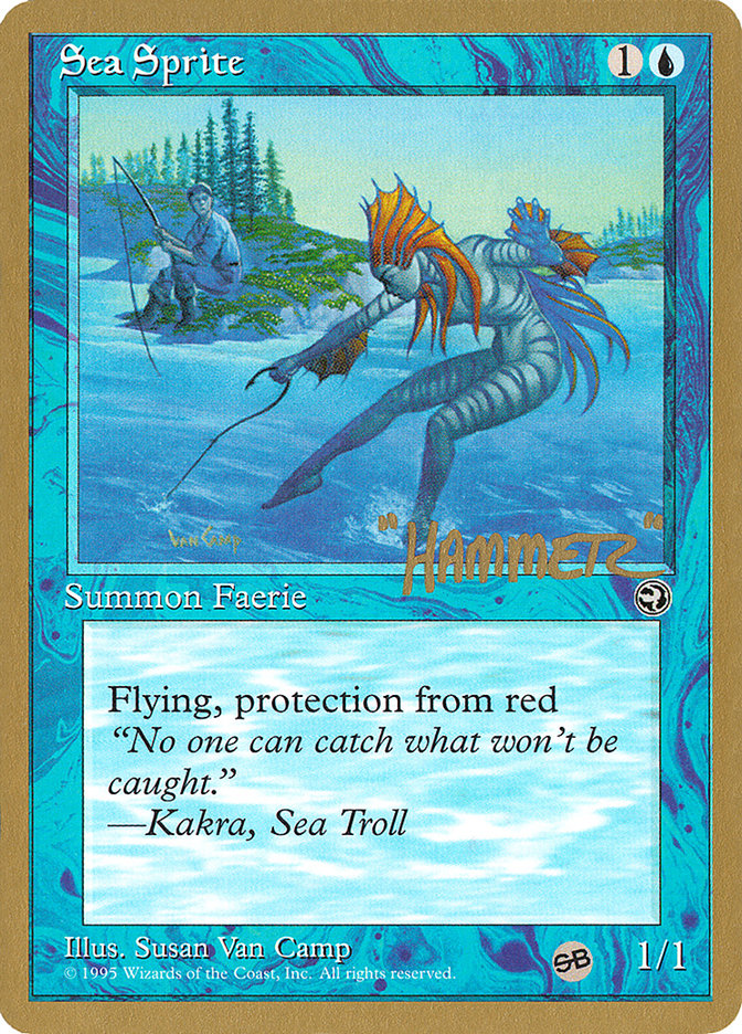 Sea Sprite (Shawn "Hammer" Regnier) (SB) [Pro Tour Collector Set] | Exor Games New Glasgow