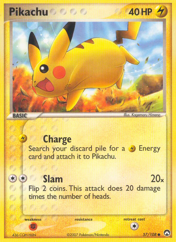 Pikachu (57/108) [EX: Power Keepers] | Exor Games New Glasgow