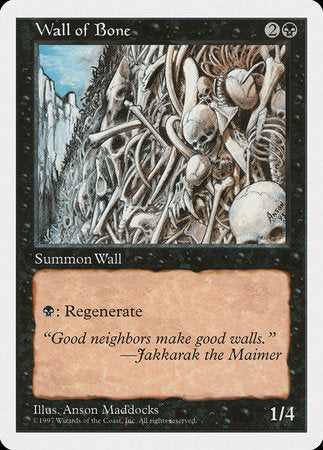 Wall of Bone [Fifth Edition] | Exor Games New Glasgow