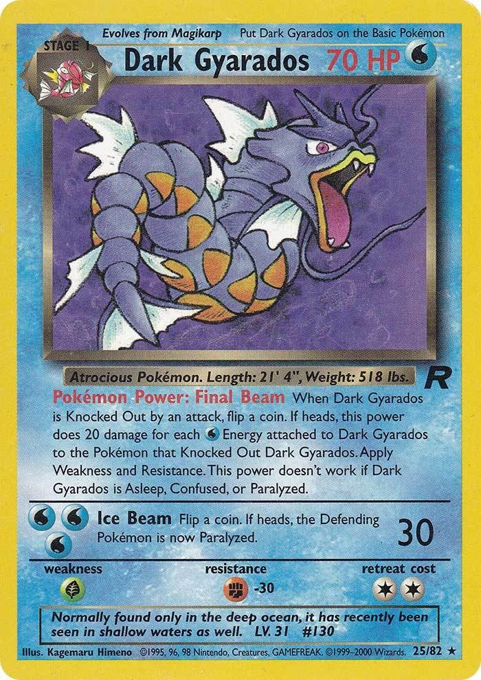 Dark Gyarados (25/82) [Team Rocket Unlimited] | Exor Games New Glasgow